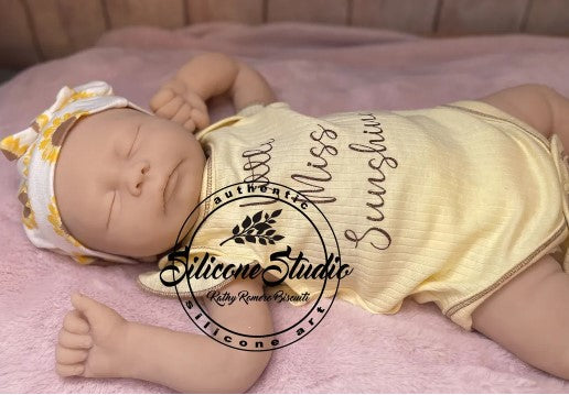 Custom Order Lake Full Body Preemie/Newborn Silicone Doll Kathy