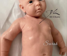 Load image into Gallery viewer, Custom Order Sarah Toddler sculpt by Doris Moyers-Hornbogen Full Body Silicone Doll