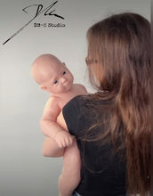 Load image into Gallery viewer, Custom Order Sarah Toddler sculpt by Doris Moyers-Hornbogen Full Body Silicone Doll