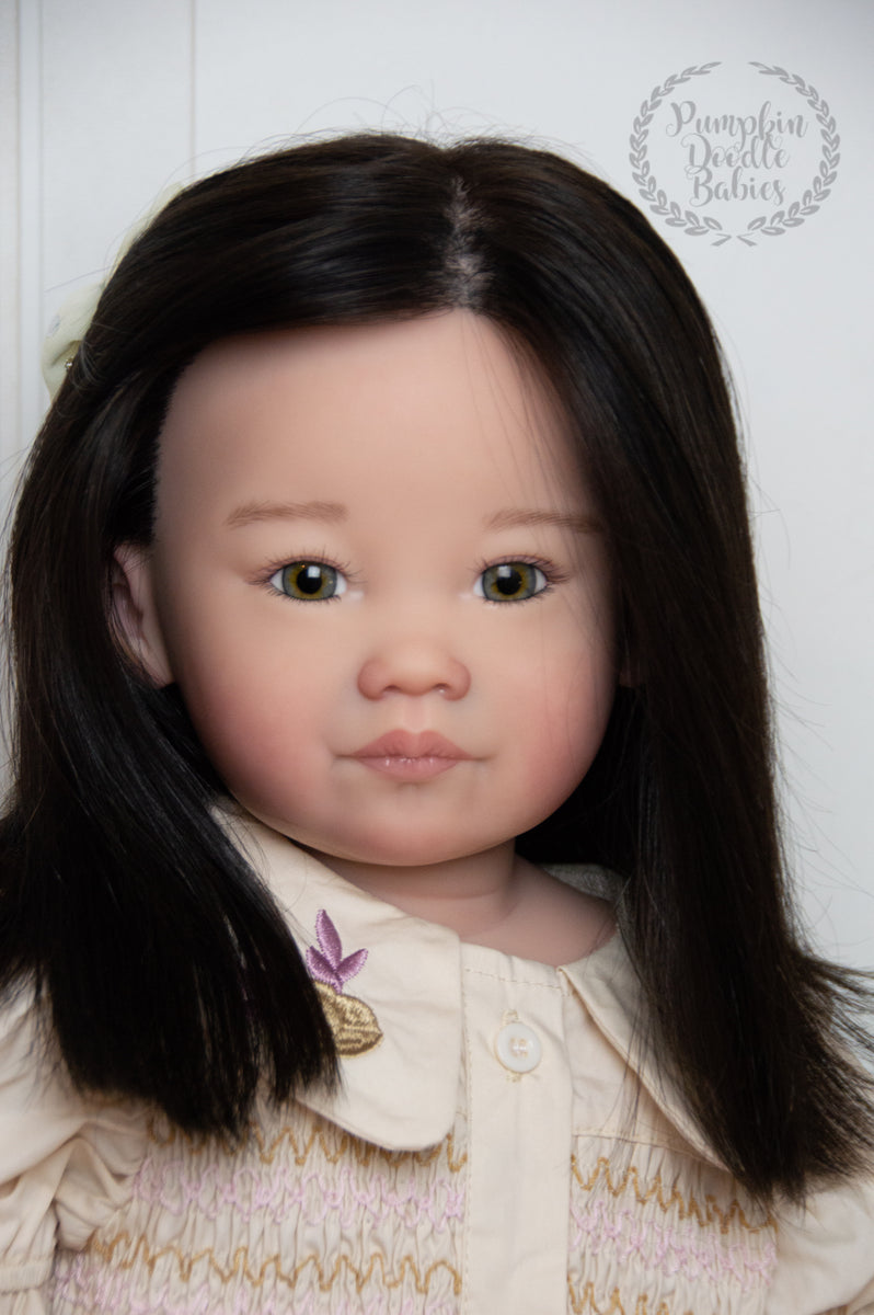 【リボーンドール】 Leonie Leonie Reborn Vinyl Toddler Doll Kit by Ping Lau 32 Inch