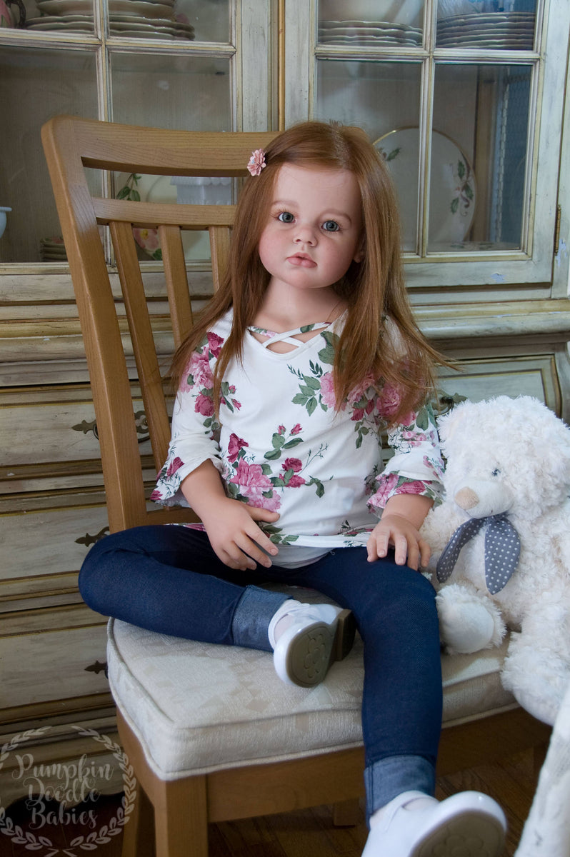 Reborn child size deals doll