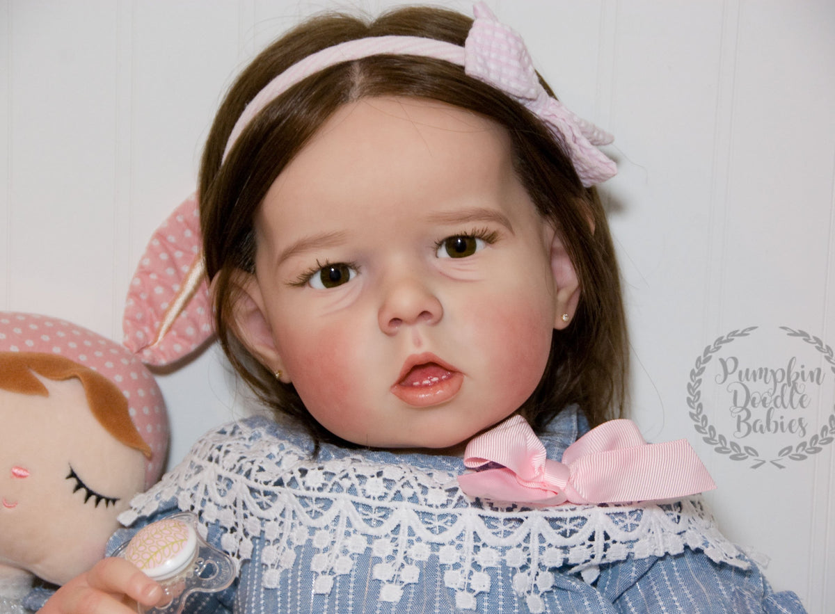リボーンドール　リアム　Liam by Bonnie Brown Reborn Baby Liam by Bonnie Brown, 28 Inch Toddler, Full Arms