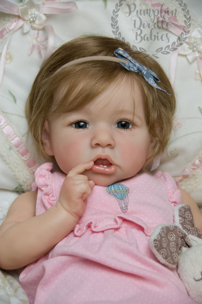 リボーンドール　サスキア Saskia by Bonnie Brown – Pumpkin Doodle Babies