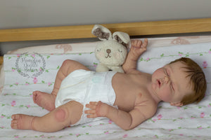 Custom Order Johnnie/Johnathan By Ina Volprich Full Body Silicone Doll