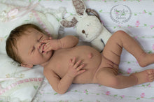 Load image into Gallery viewer, Custom Order Preemie Mari Lou sculpt by Jennifer Costello Full Body Silicone Doll Mari-lou