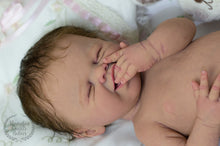 Load image into Gallery viewer, Custom Order Preemie Mari Lou sculpt by Jennifer Costello Full Body Silicone Doll Mari-lou