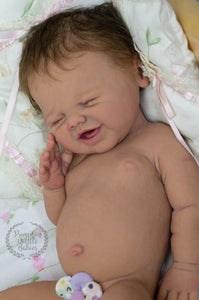 Custom Order Preemie Mari Lou sculpt by Jennifer Costello Full Body Silicone Doll Mari-lou