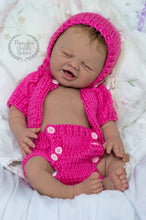 Load image into Gallery viewer, Custom Order Preemie Mari Lou sculpt by Jennifer Costello Full Body Silicone Doll Mari-lou