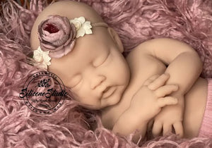 Custom Order George or Gianna Full Body Newborn Silicone Doll Kathy Romero Biscuiti