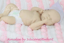 Load image into Gallery viewer, Custom Order Novalee or Lee Full Body Preemie Silicone Doll Kathy Romero Biscuiti