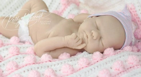 Custom Order Novalee or Lee Full Body Preemie Silicone Doll Kathy Romero Biscuiti