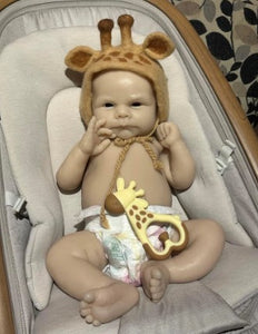 Custom Order Roxy by Bonnie Sieben Full Body Newborn Silicone Doll