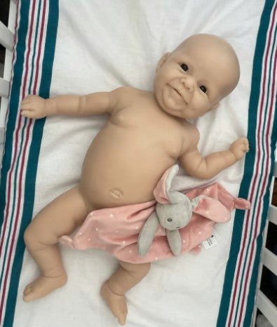 Custom Order Susie Q by Bonnie Sieben Full Body Newborn Silicone Doll