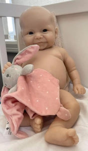 Custom Order Susie Q by Bonnie Sieben Full Body Newborn Silicone Doll