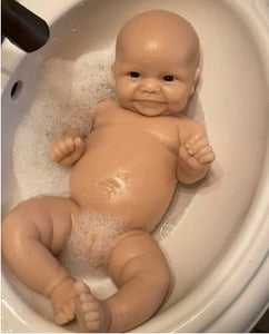Custom Order Susie Q by Bonnie Sieben Full Body Newborn Silicone Doll