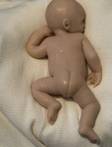 Custom Order Izabel by Kristen Englert Full Body Newborn Silicone Doll