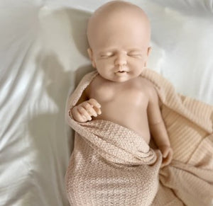 Custom Order Mylah by Kristen Englert Full Body Newborn Silicone Doll