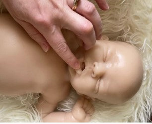 Custom Order Lea by Bonnie Sieben Full Body Newborn Silicone Doll