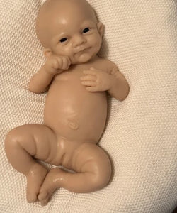 Custom Order Holly by Bonnie Sieben Full Body Newborn Silicone Doll