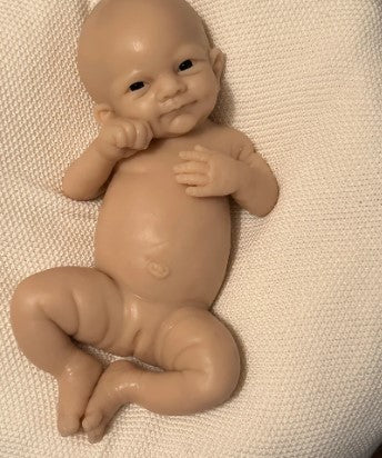 Custom Order Holly by Bonnie Sieben Full Body Newborn Silicone Doll