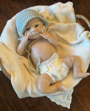 Load image into Gallery viewer, Custom Order Max by Bonnie Sieben Full Body Newborn Silicone Doll
