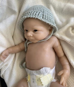 Custom Order Max by Bonnie Sieben Full Body Newborn Silicone Doll