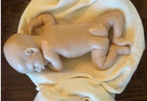 Custom Order Max by Bonnie Sieben Full Body Newborn Silicone Doll