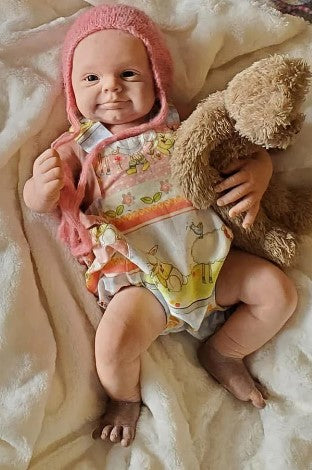 Custom Order Branka Awake by Bonnie Sieben Full Body Newborn Silicone Doll