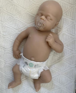 Custom Order Olivia by Bonnie Sieben Full Body Newborn Silicone Doll