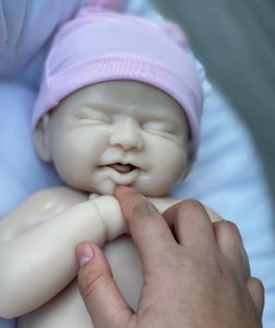 Custom Order Rya by Kristen Englert Full Body Newborn Silicone Doll