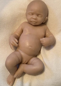 Custom Order Izabel by Kristen Englert Full Body Newborn Silicone Doll