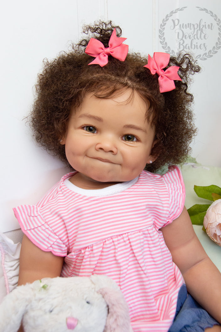 26 Inch Bonnie Bebé Reborn Dolls Handmade Lifelike Can Standing Toddler  Reborn D