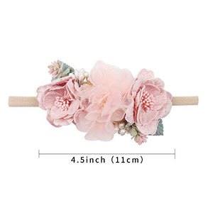 3 Pack Floral Headband Set (Design 6)